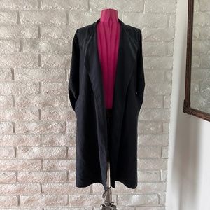 Vintage American Apparel Navy Trench Coat XS/S
